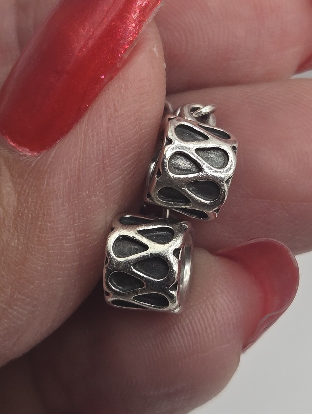 Pandora Teardrop Safety Chain Charm